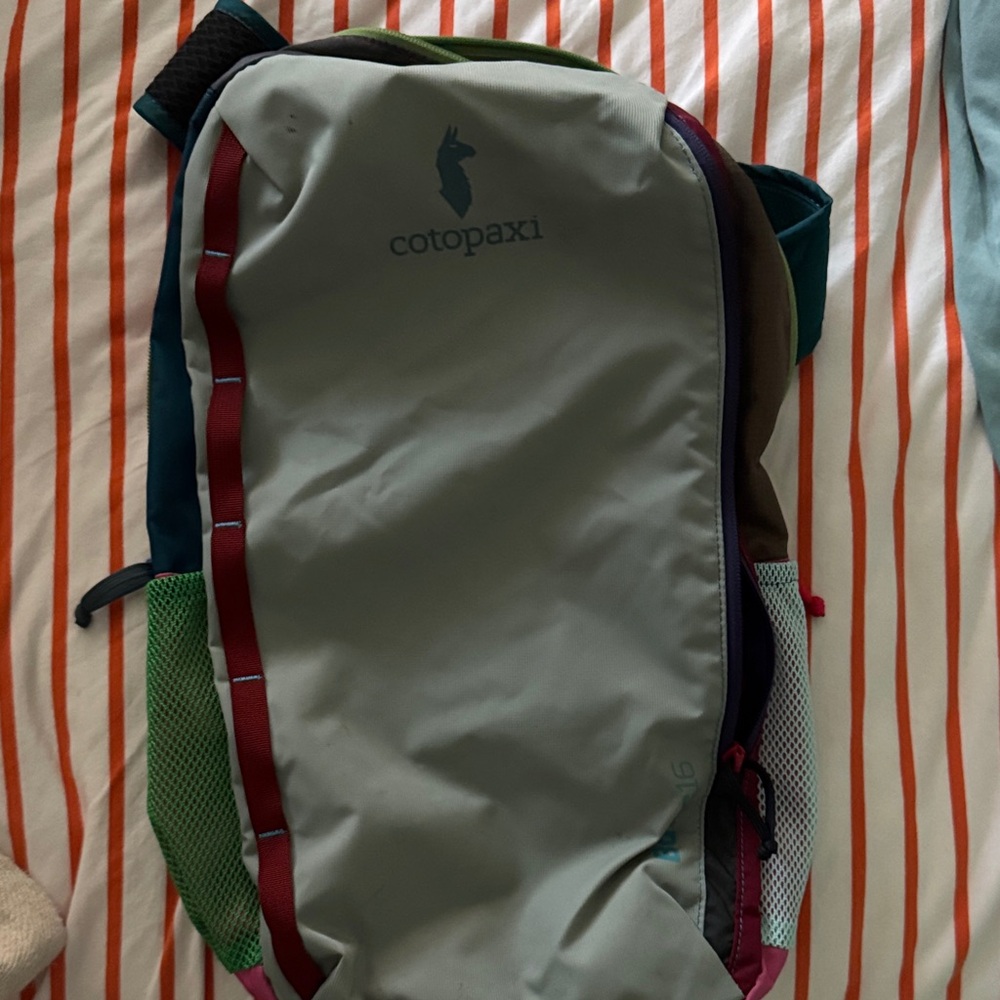 Cotopaxi Men's Backpack with Gray and Multicolor Design